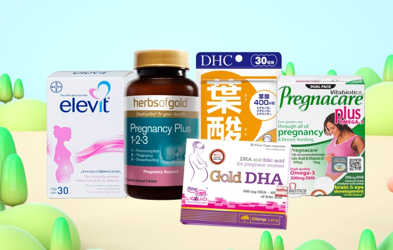 Axit Folic là gì? Top 5 viên uống bổ sung Axit Folic cho bà bầu