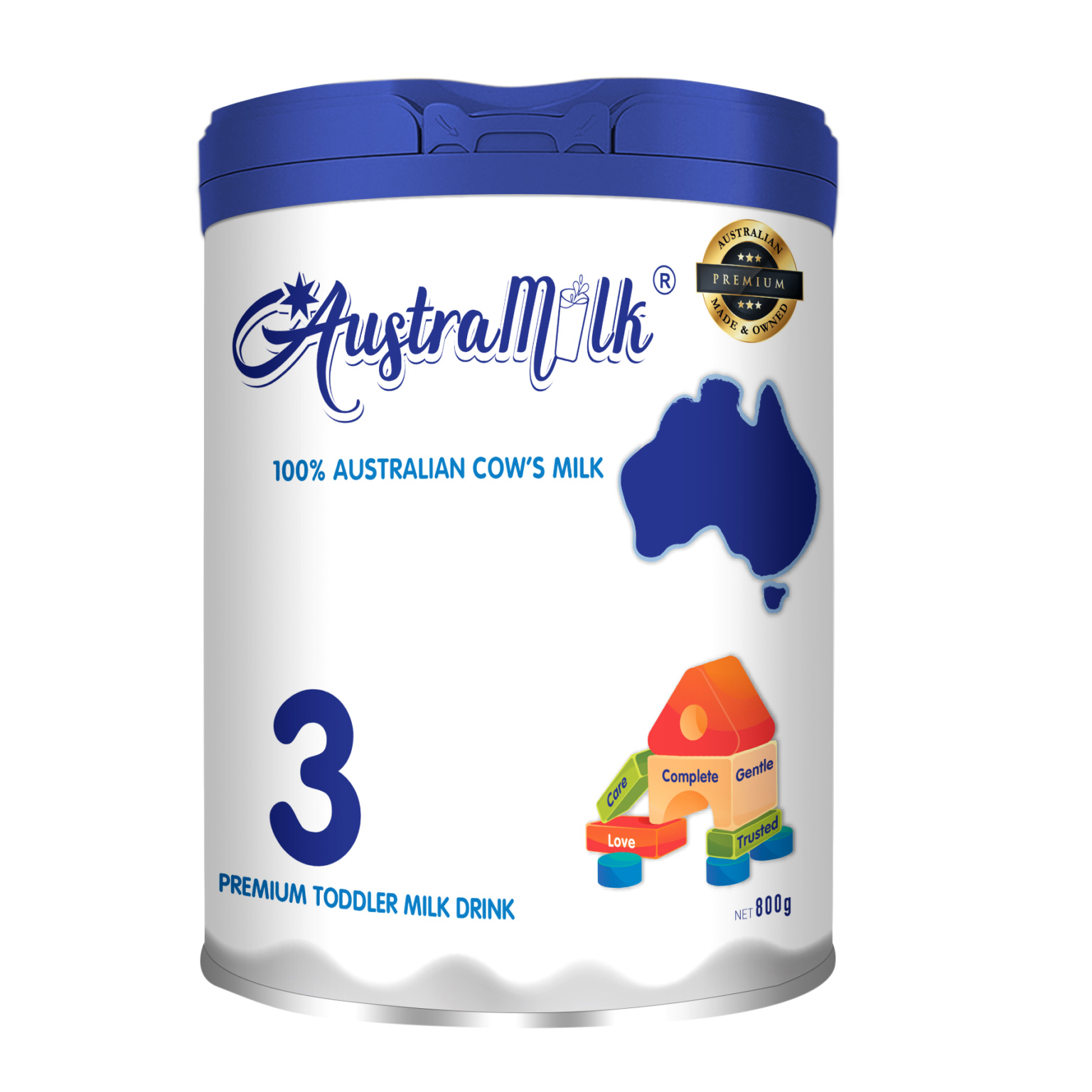 Austramilk số 3 lon 800gr