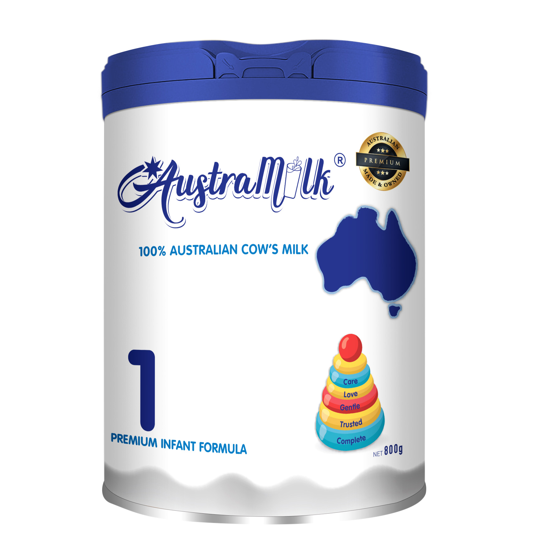 Austramilk số 1 lon 800gr